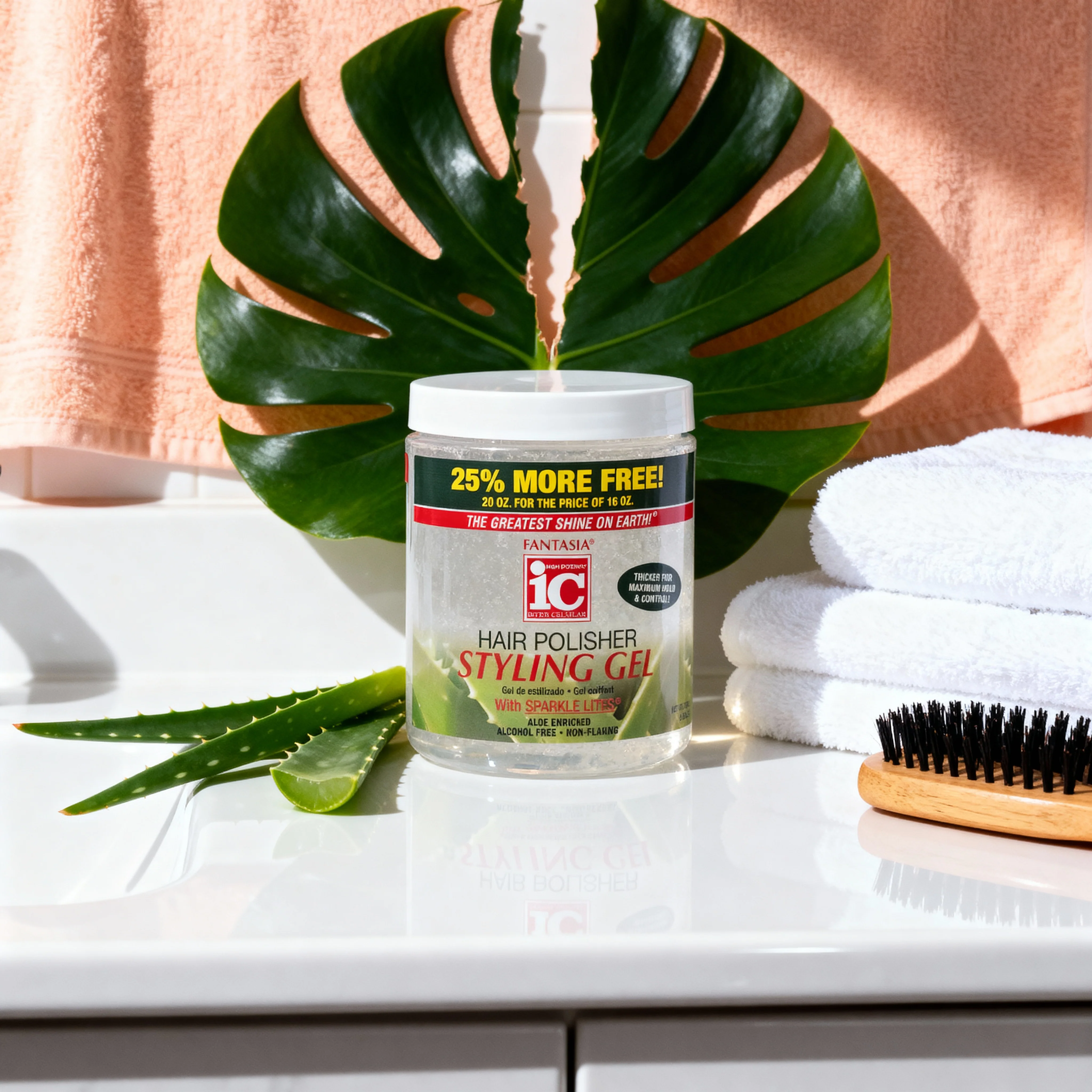 IC HAIR POLISHER ‣ Styling Gel 20 Oz. NEW SIZE - Image 4